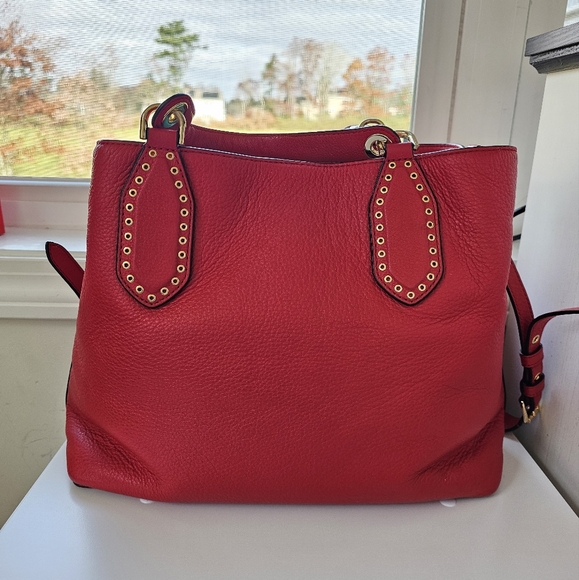 Michael Kors large Brooklyn leather satchel - Picture 4 of 9